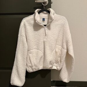 Old Navy Sherpa Quarter Zip